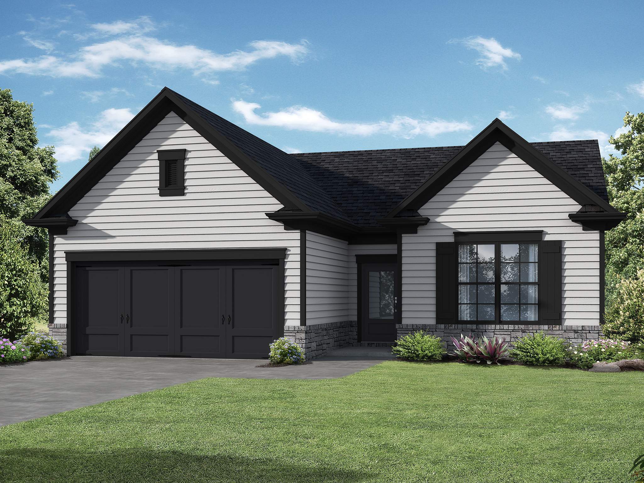 Elevation A at Langston Place