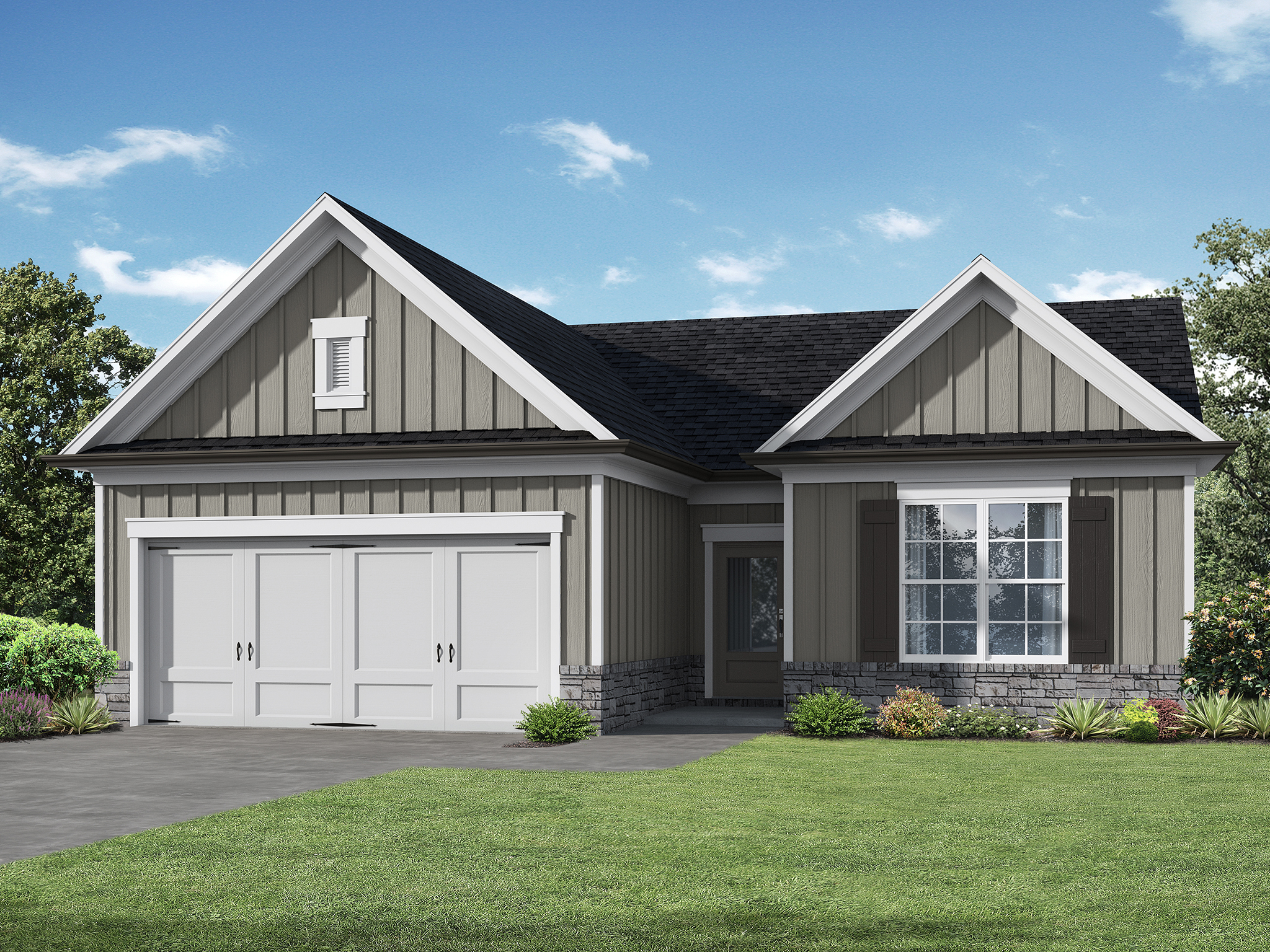 Elevation C at Langston Place