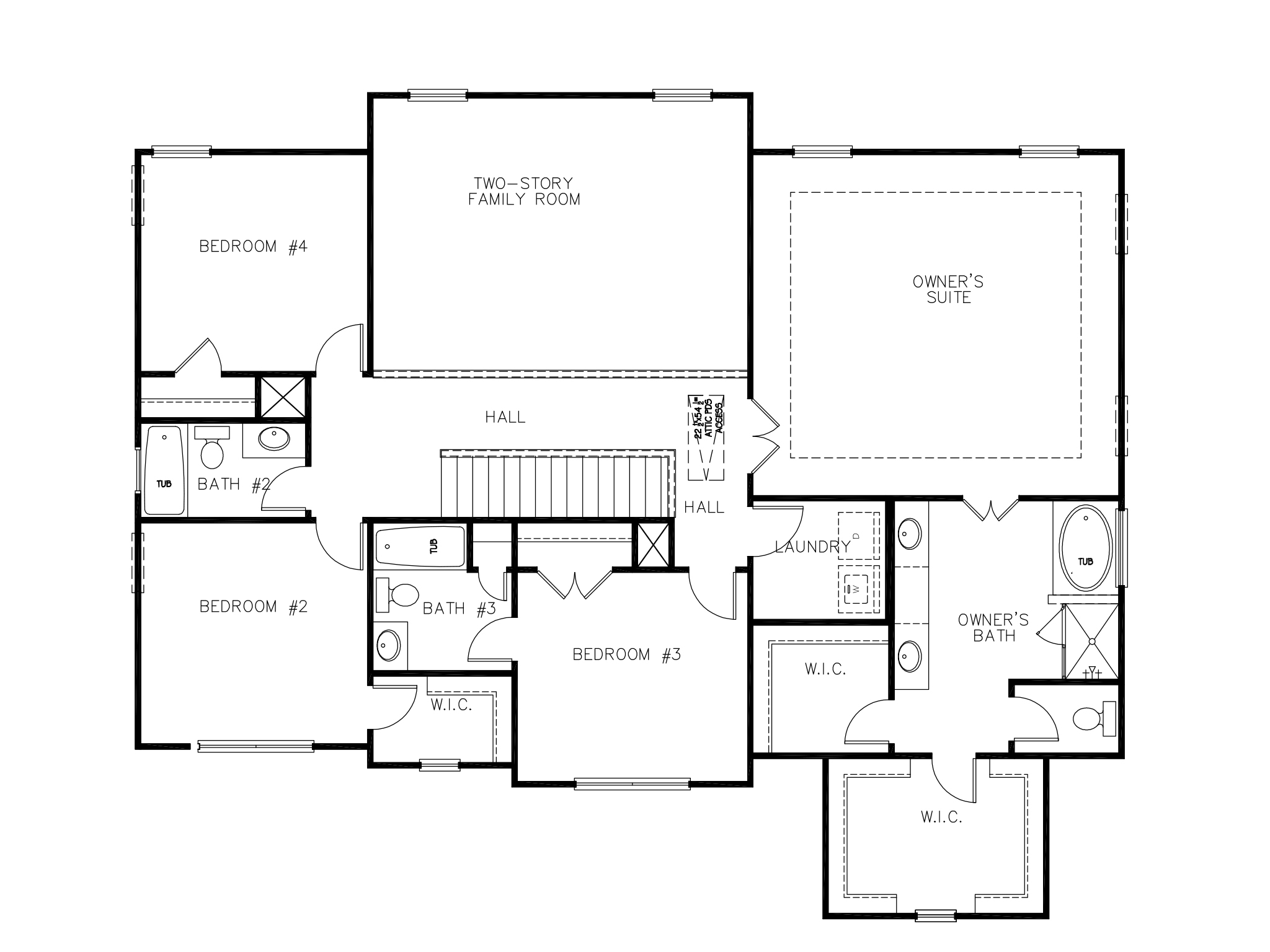 Second Floor at Ruby Creek Estates