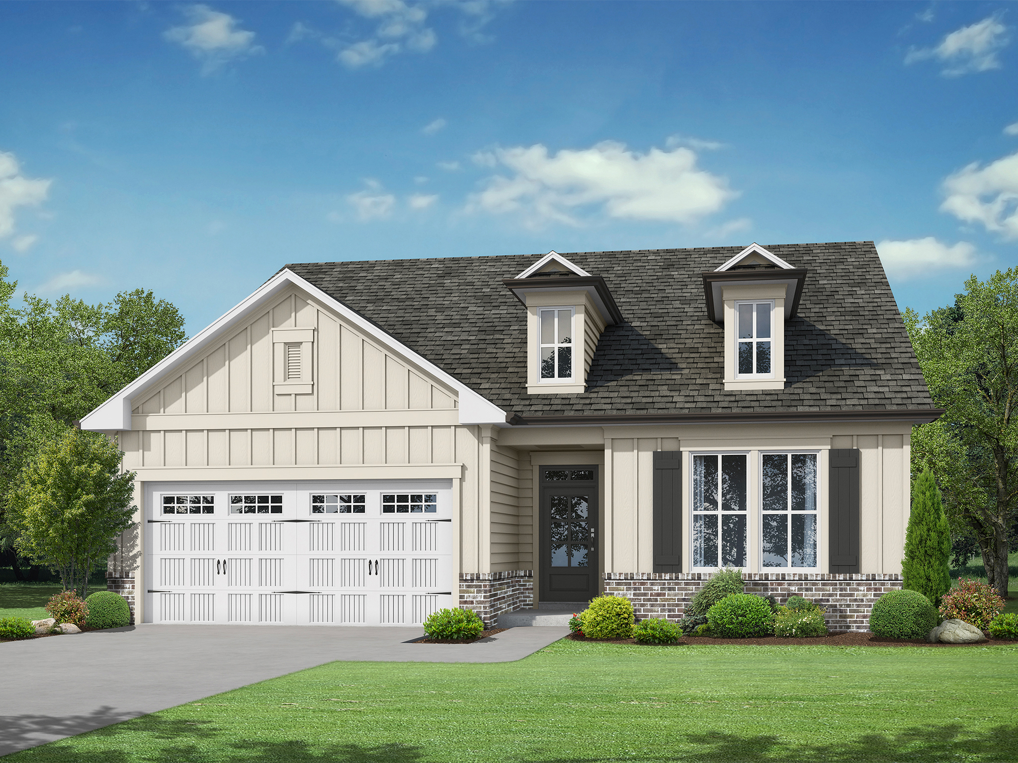 Elevation A at Red Bird Manor