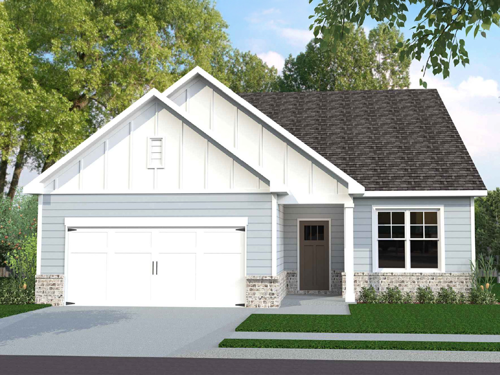 Elevation at Red Bird Manor