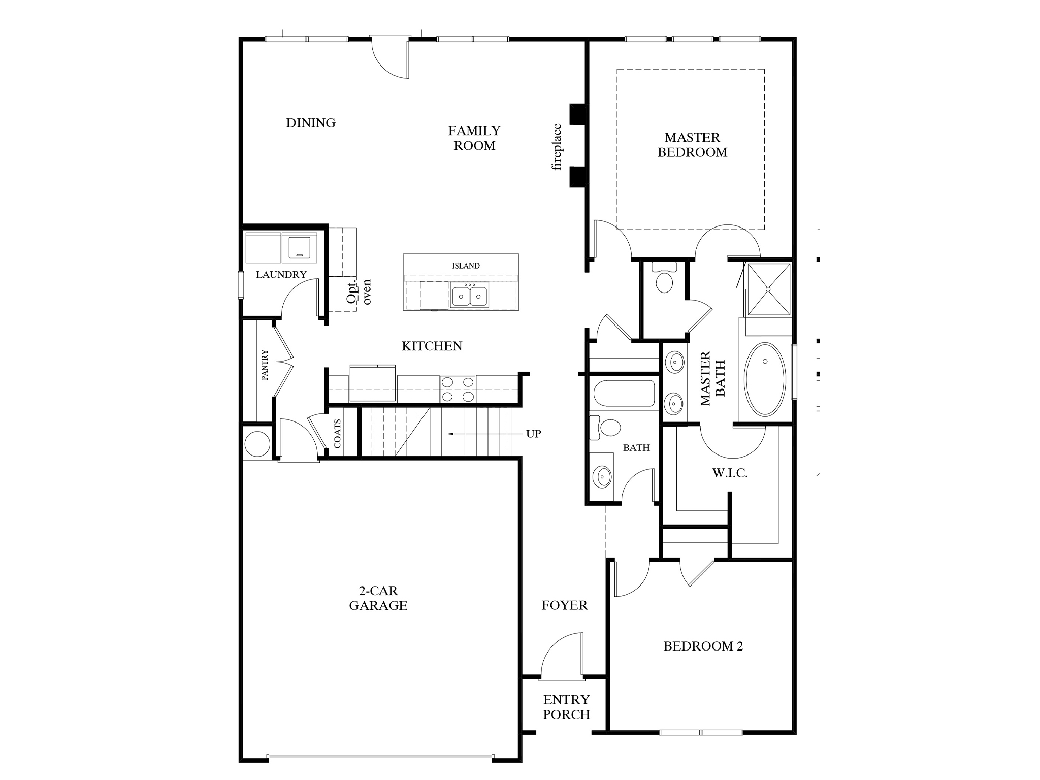 First Floor at Red Bird Manor