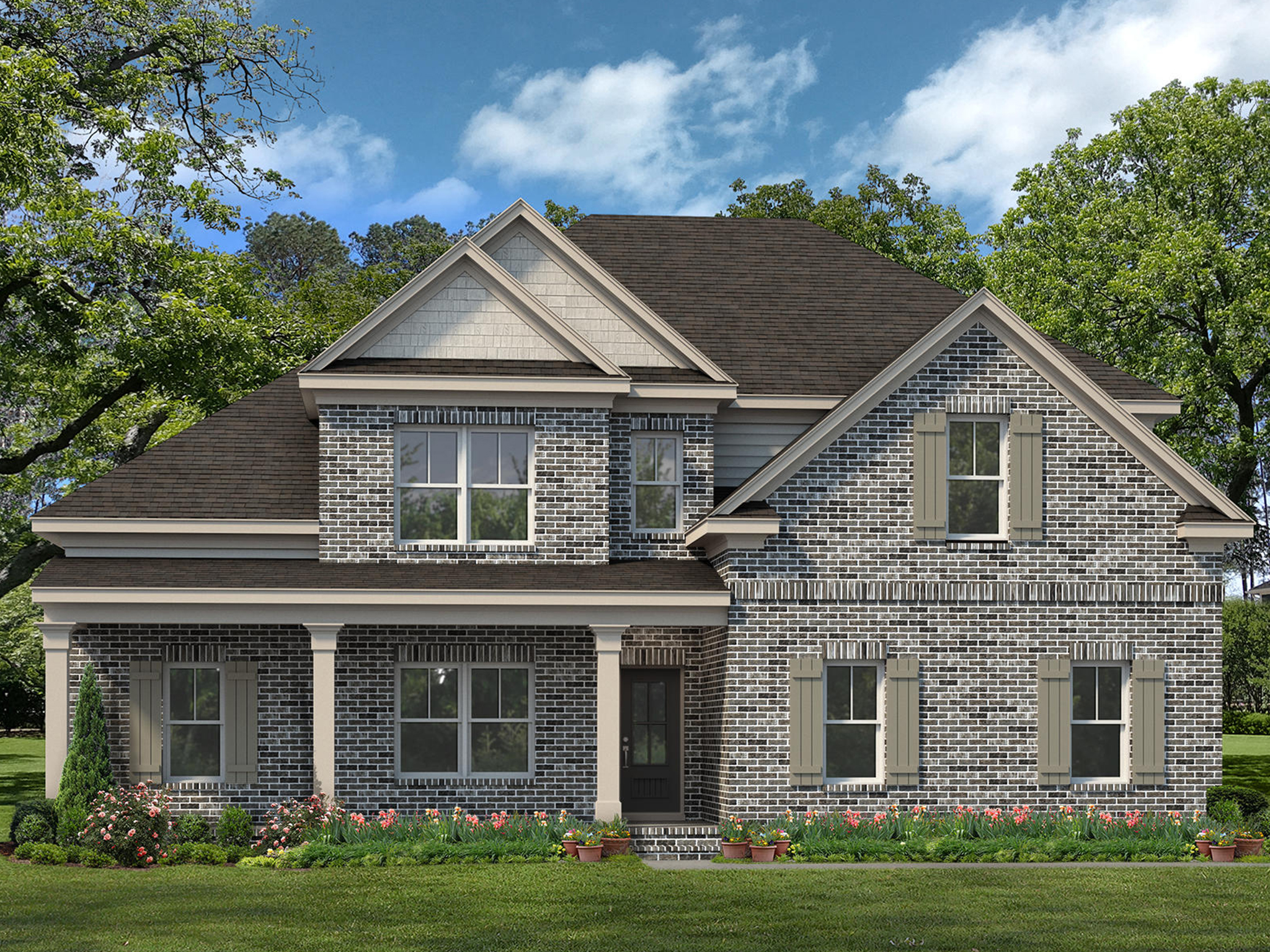 Elevation B at Palm Springs Manor