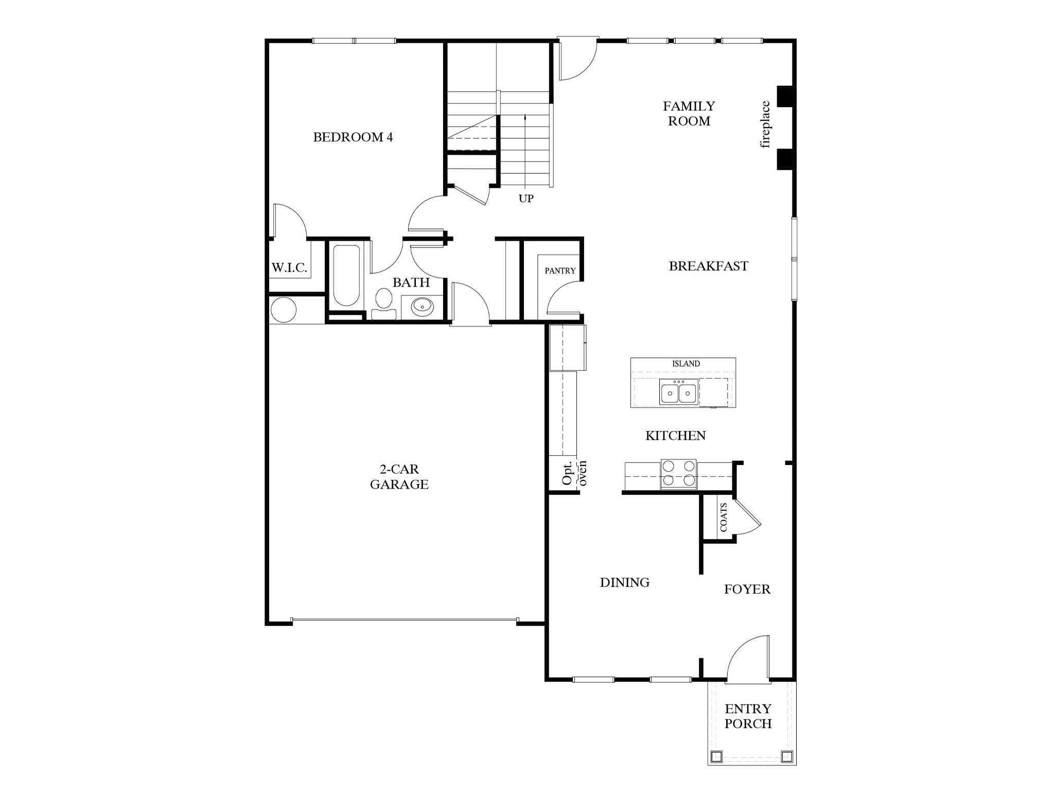 First Floor at Red Bird Manor