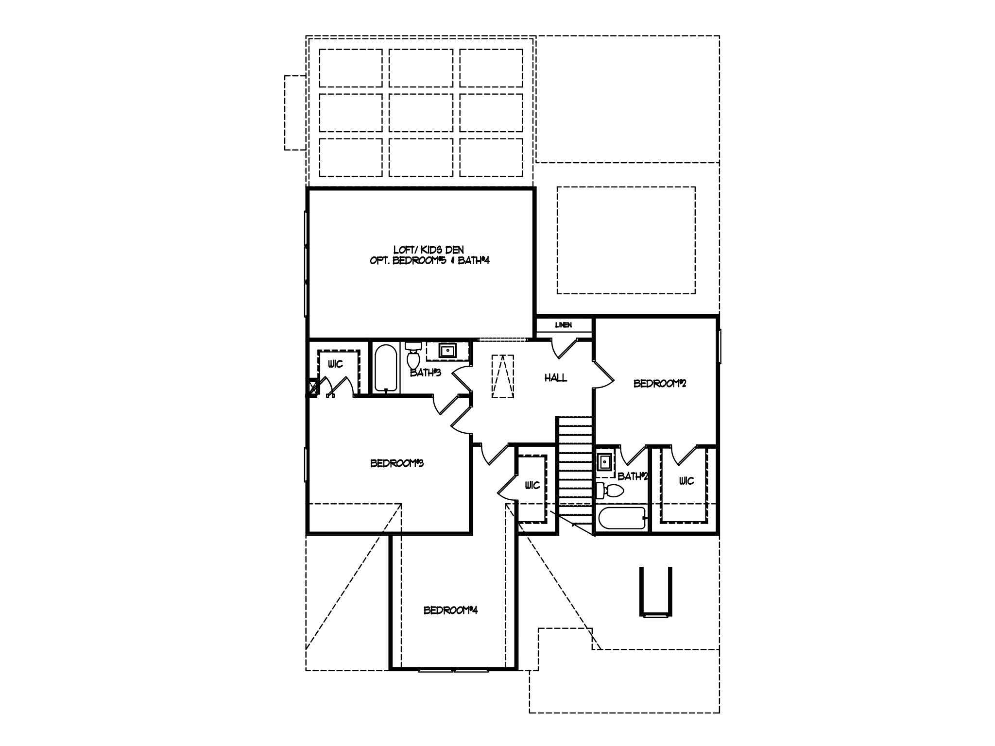 Second Floor at Reserve at Jodeco