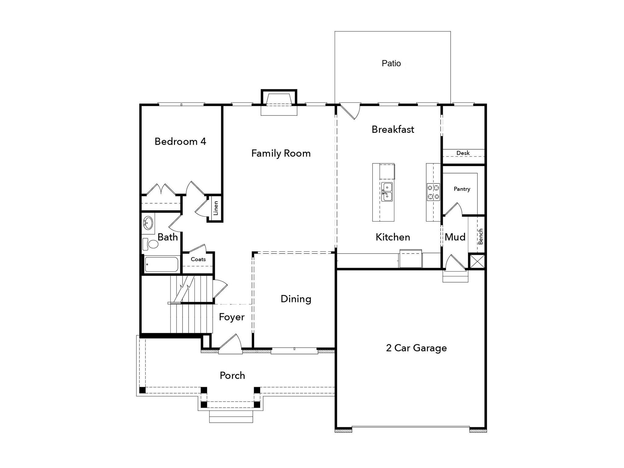 First Floor at Palm Springs Manor