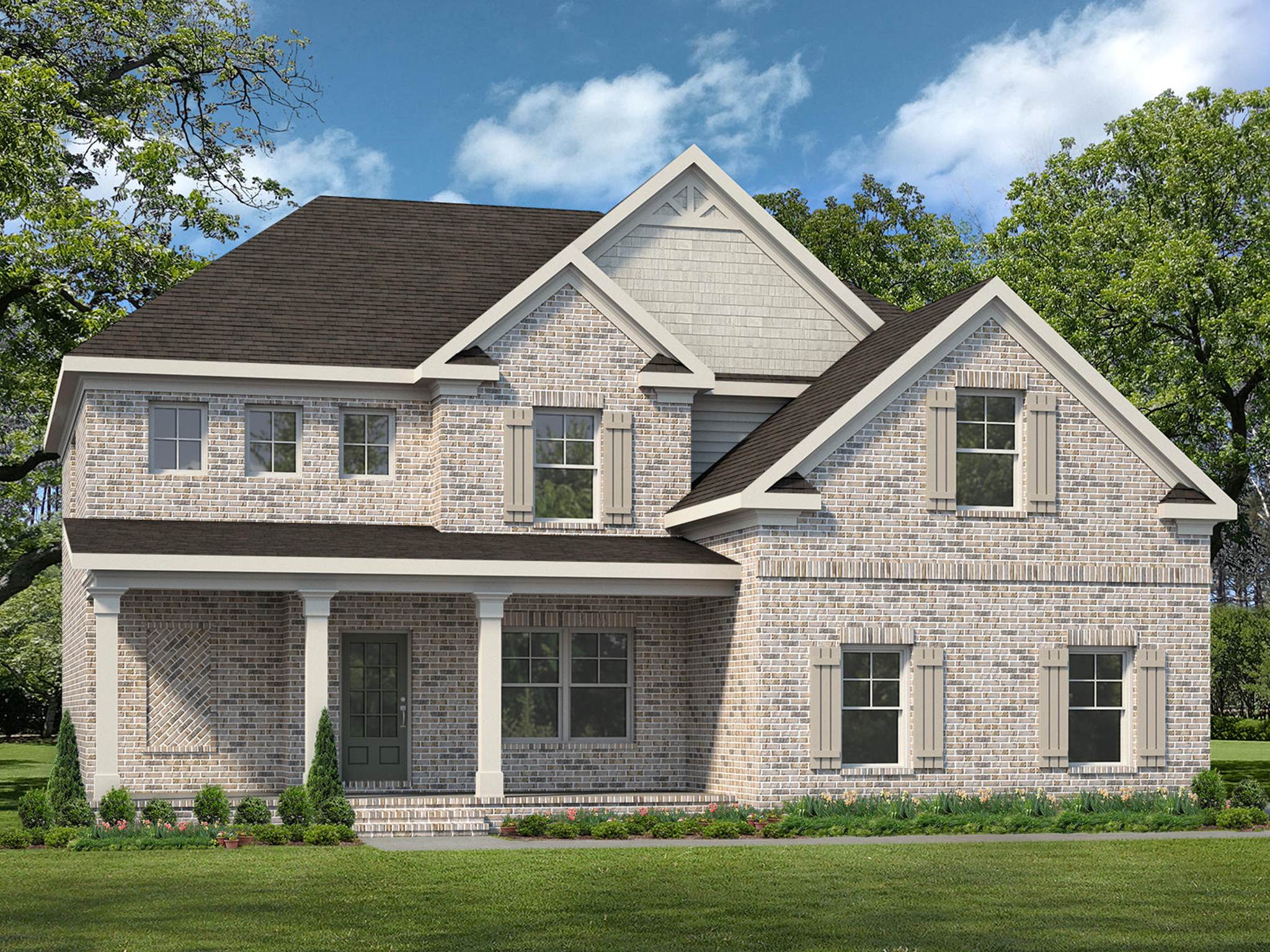 Elevation B at Palm Springs Manor