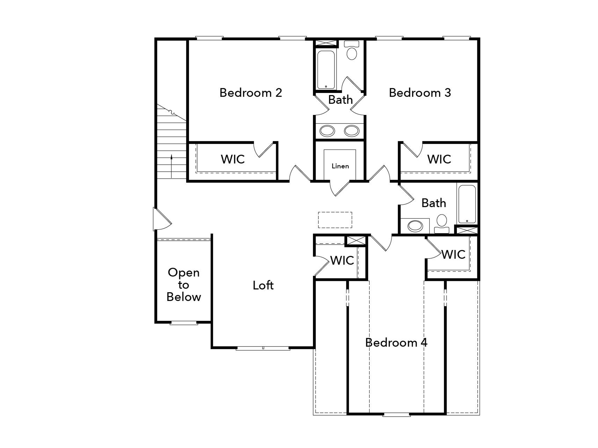 Second Floor at Palm Springs Manor