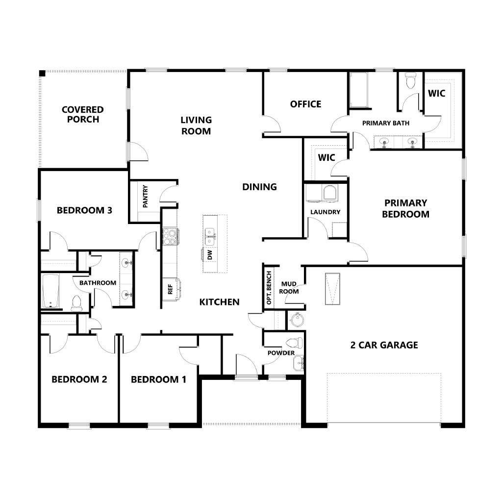First Floor at Eagles Crest