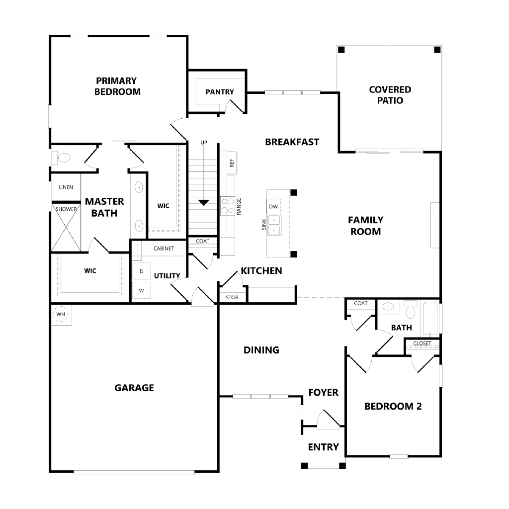 First Floor at Eagles Crest