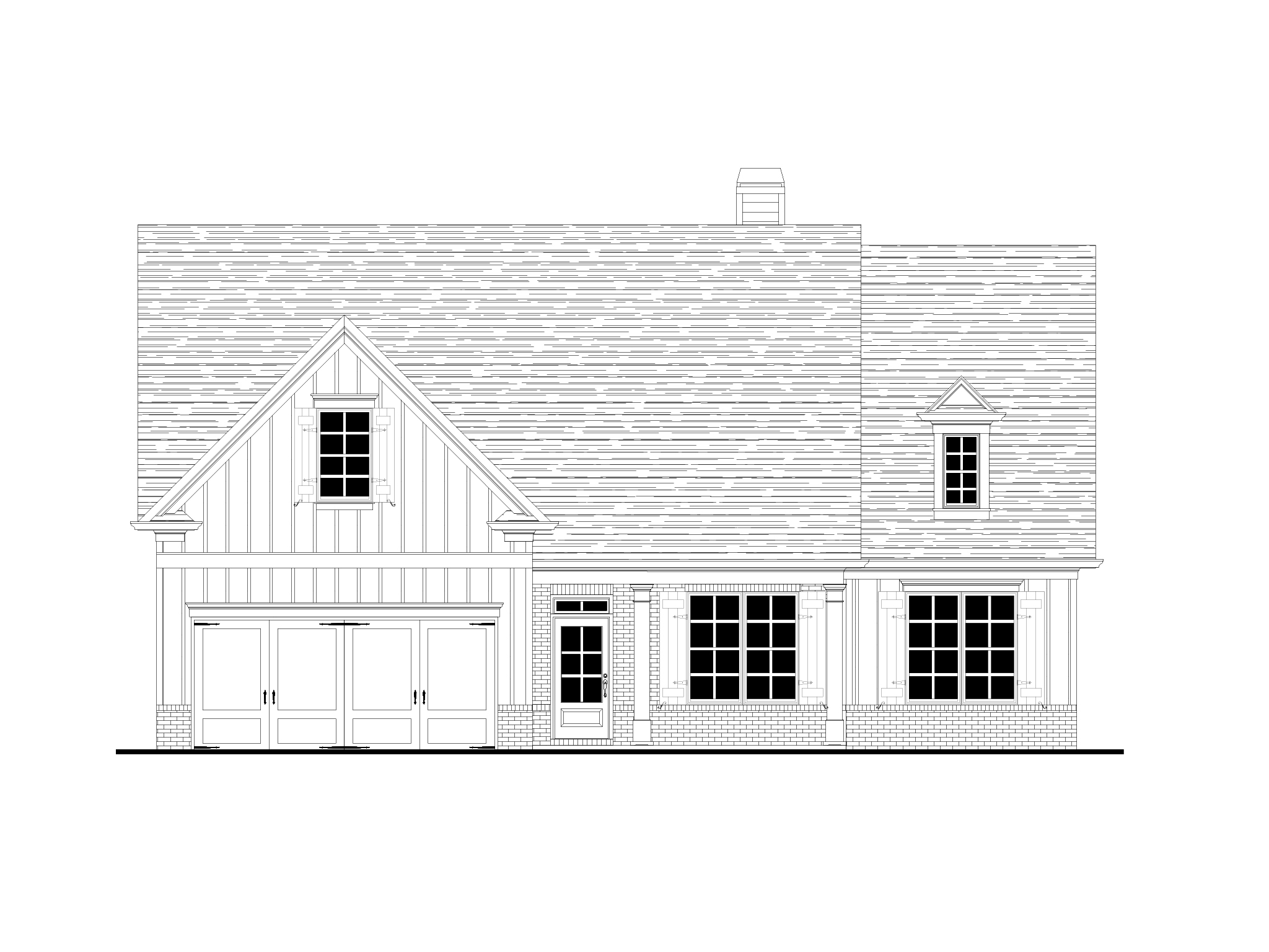 Elevation B at Harrison Farms