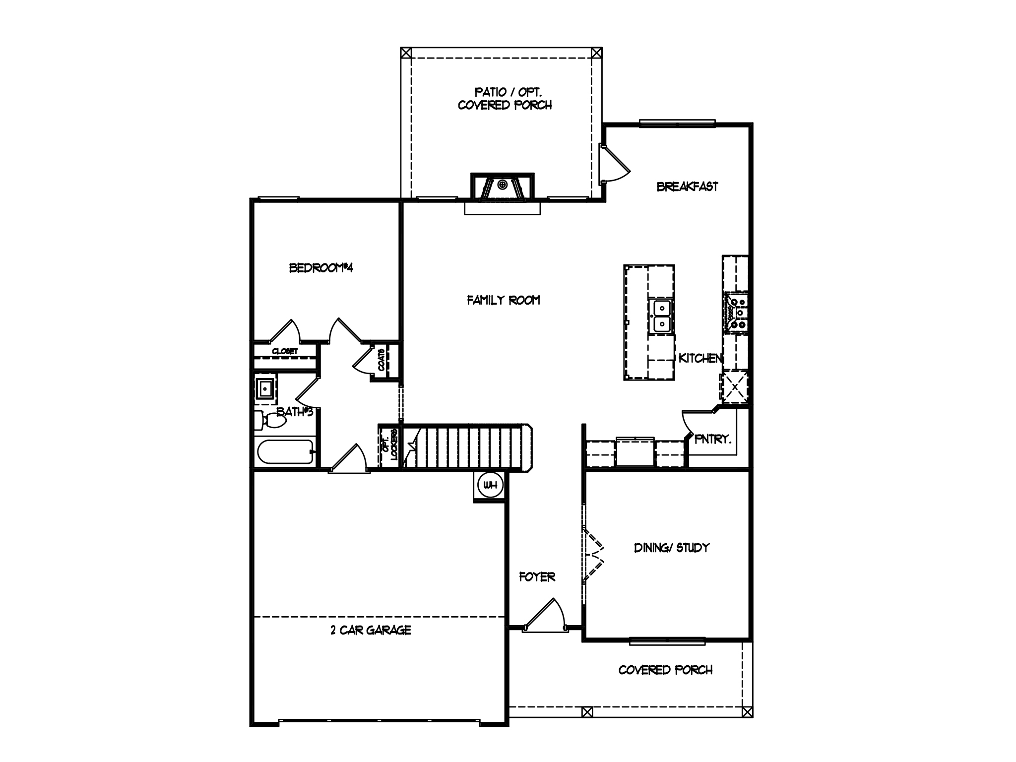 First Floor at Harrison Farms