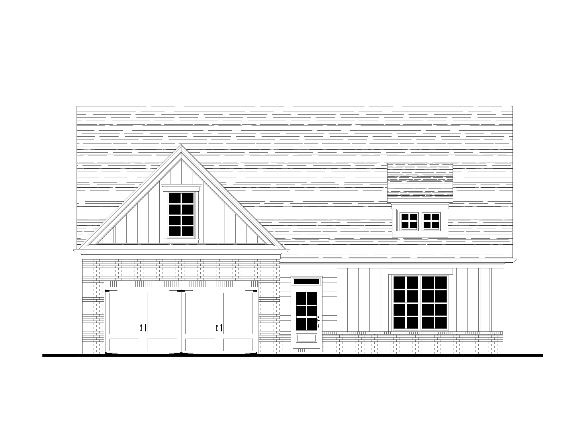 Elevation B at Harrison Farms