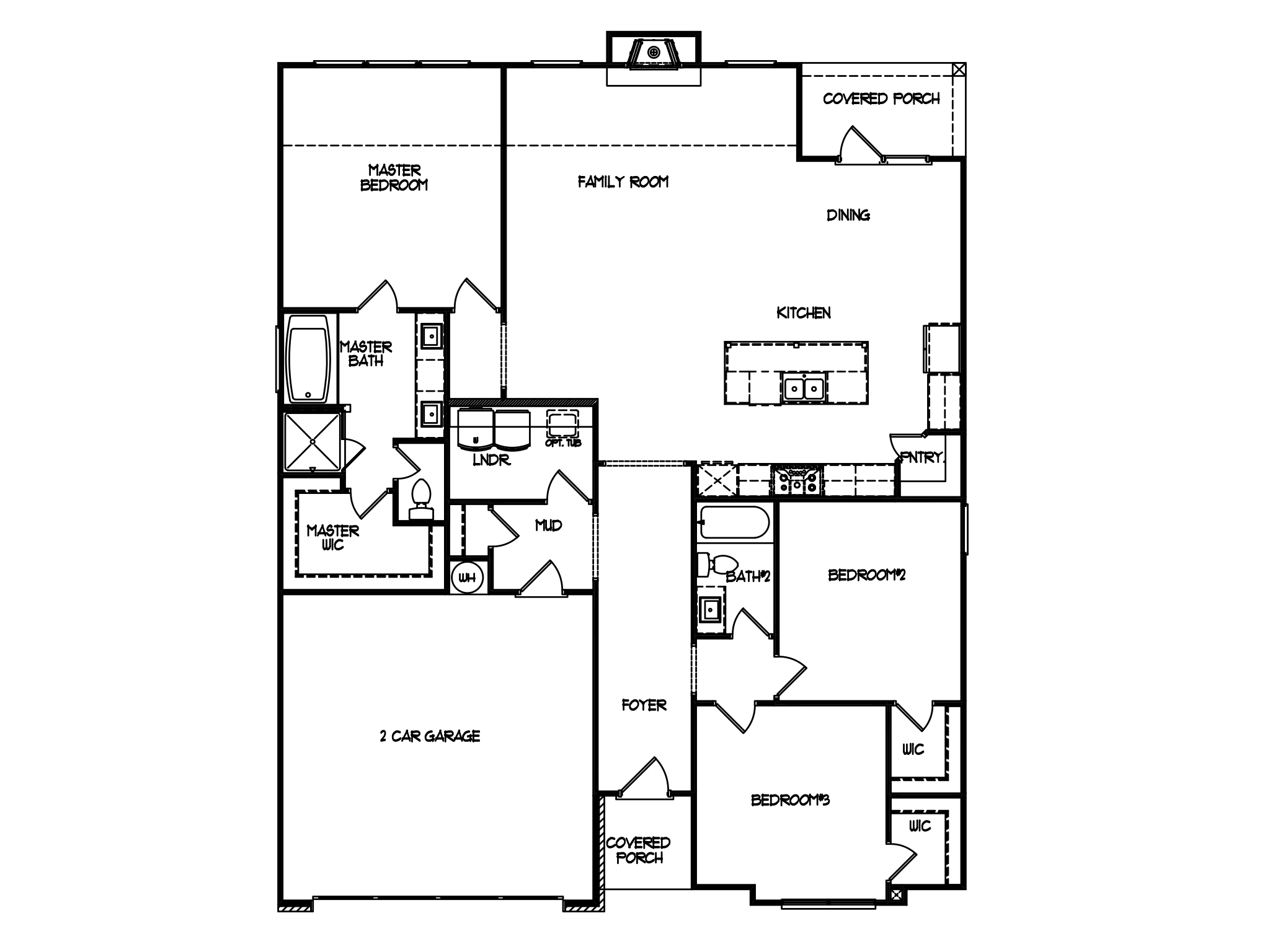 First Floor at Harrison Farms