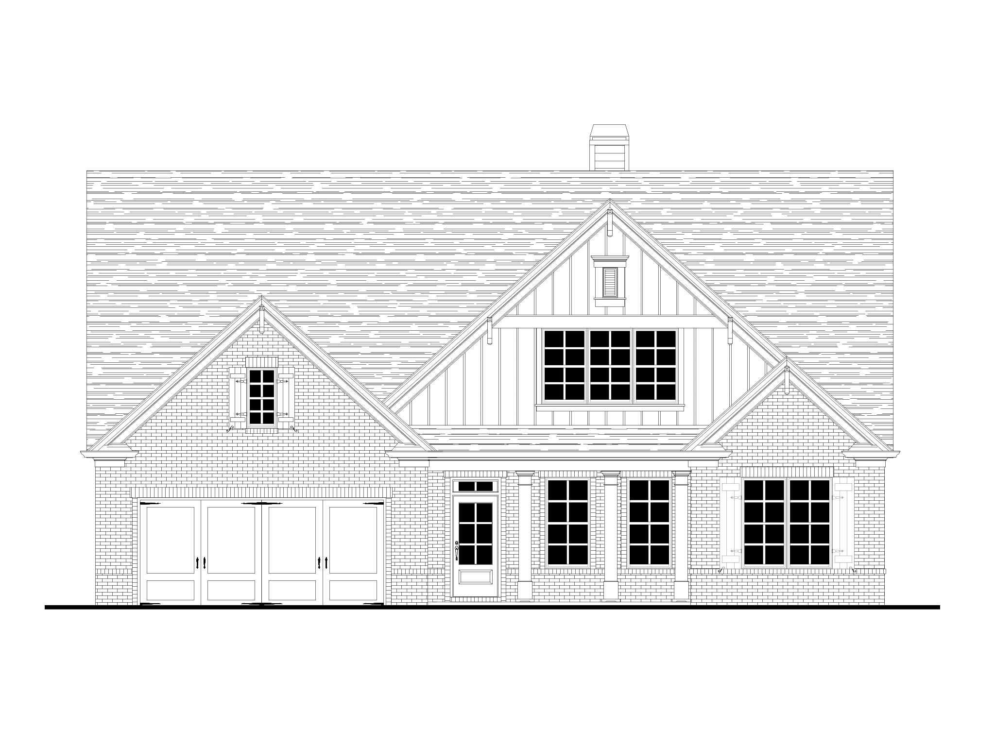 Elevation C at Harrison Farms