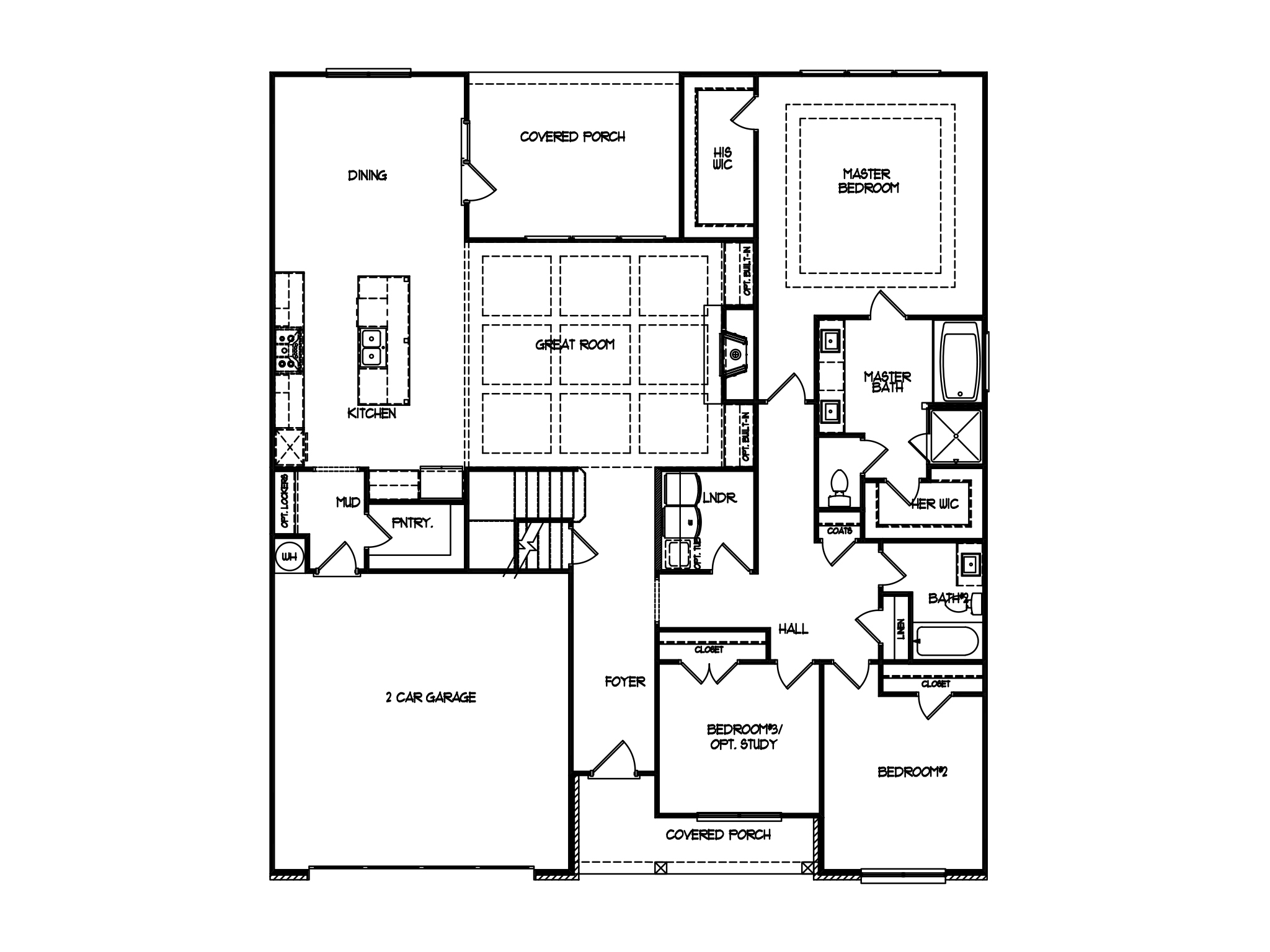 First Floor at Harrison Farms