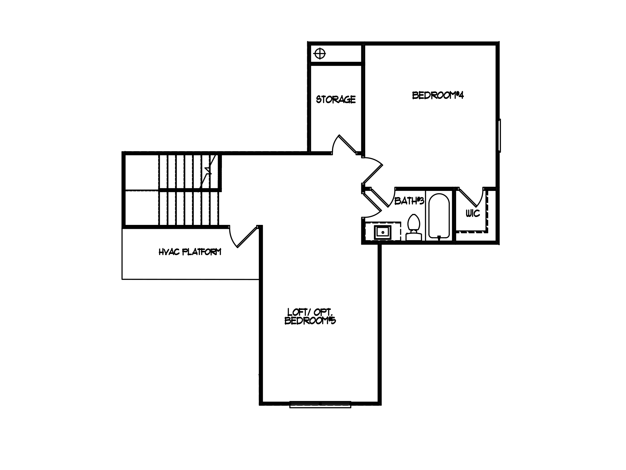 Second Floor at Harrison Farms